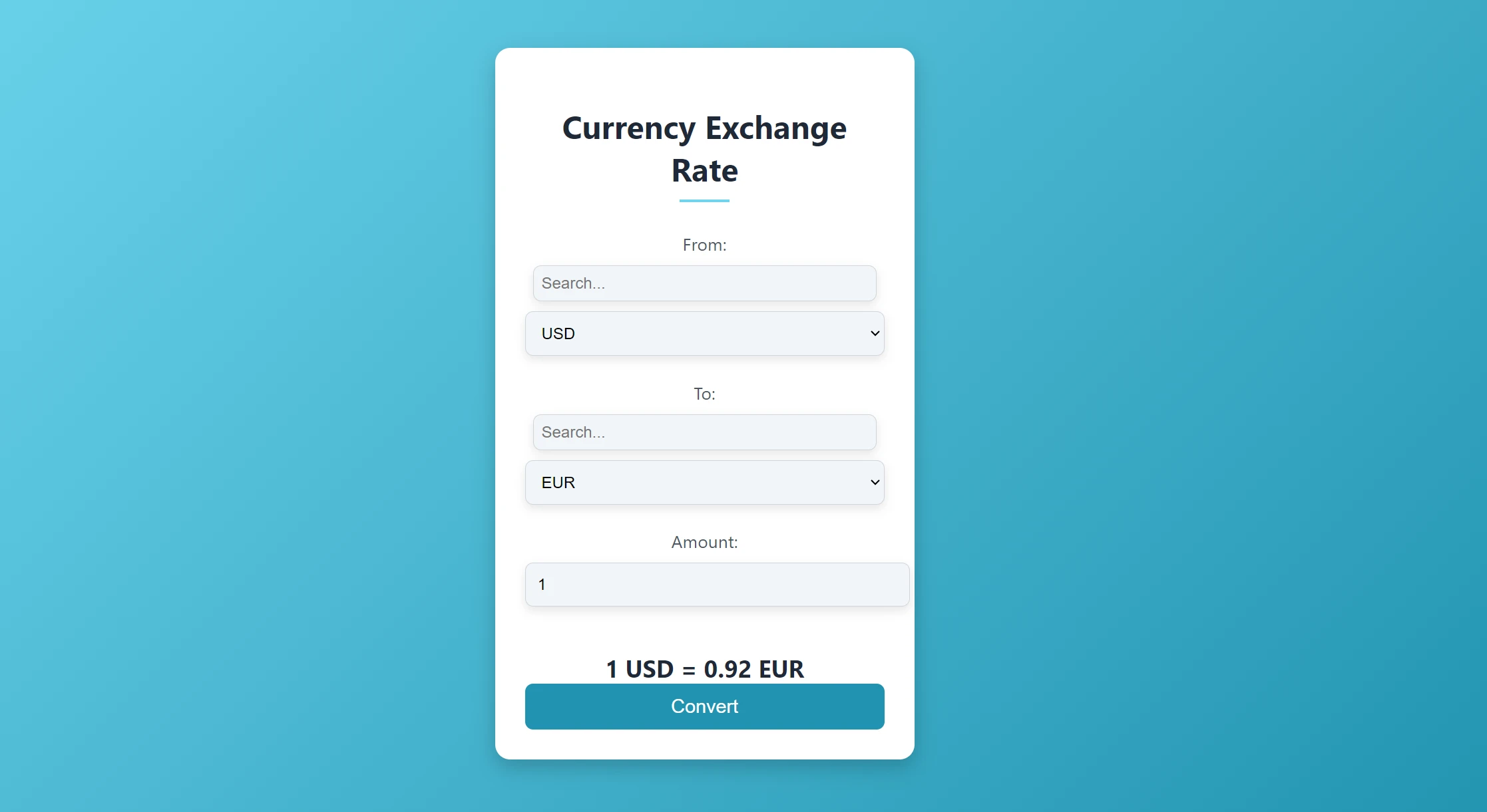 Select your desired currency symbols to get current or historical exchange rates or currency rates through requests volume