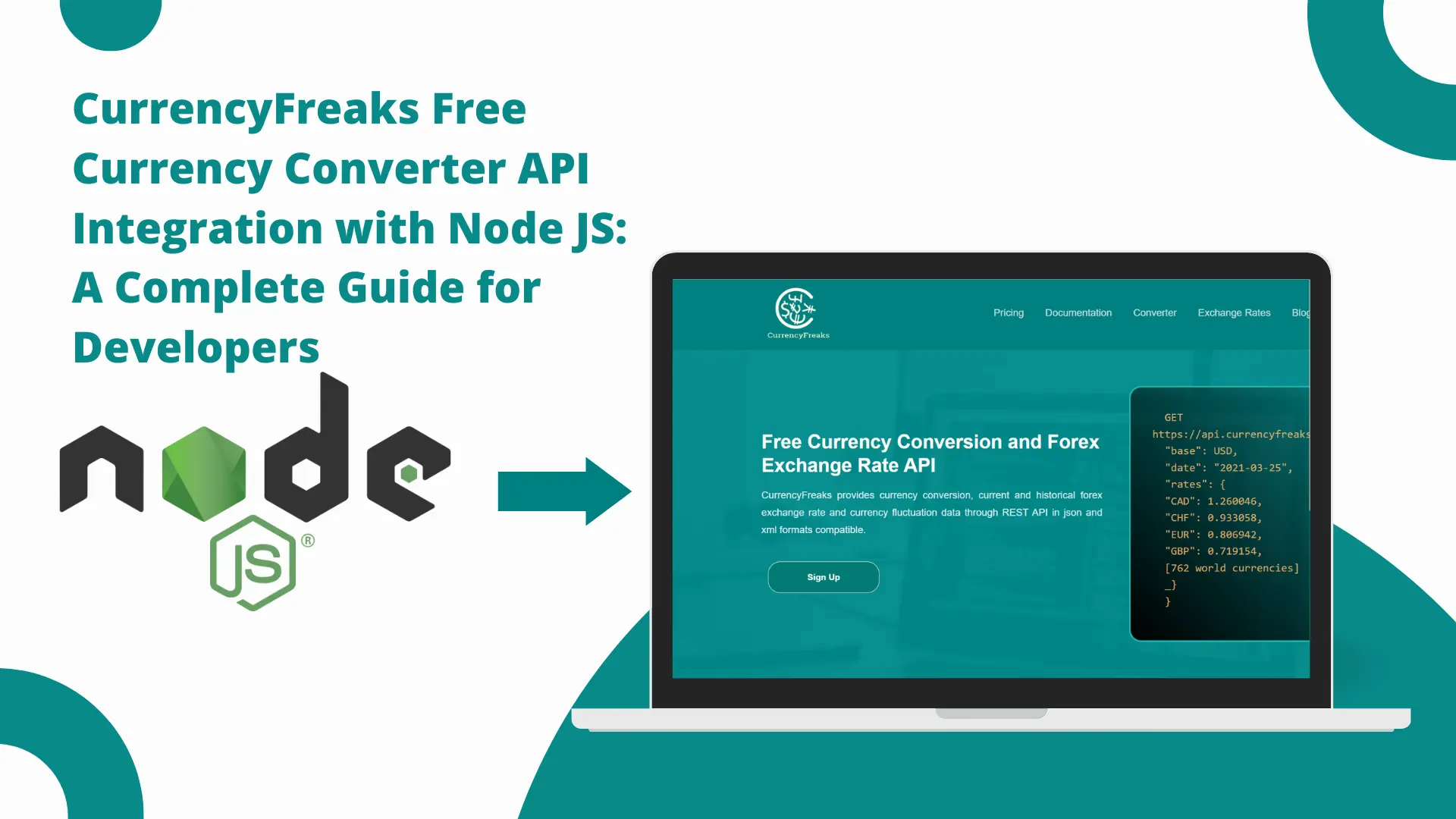 CurrencyFreaks API Integration With Node JS