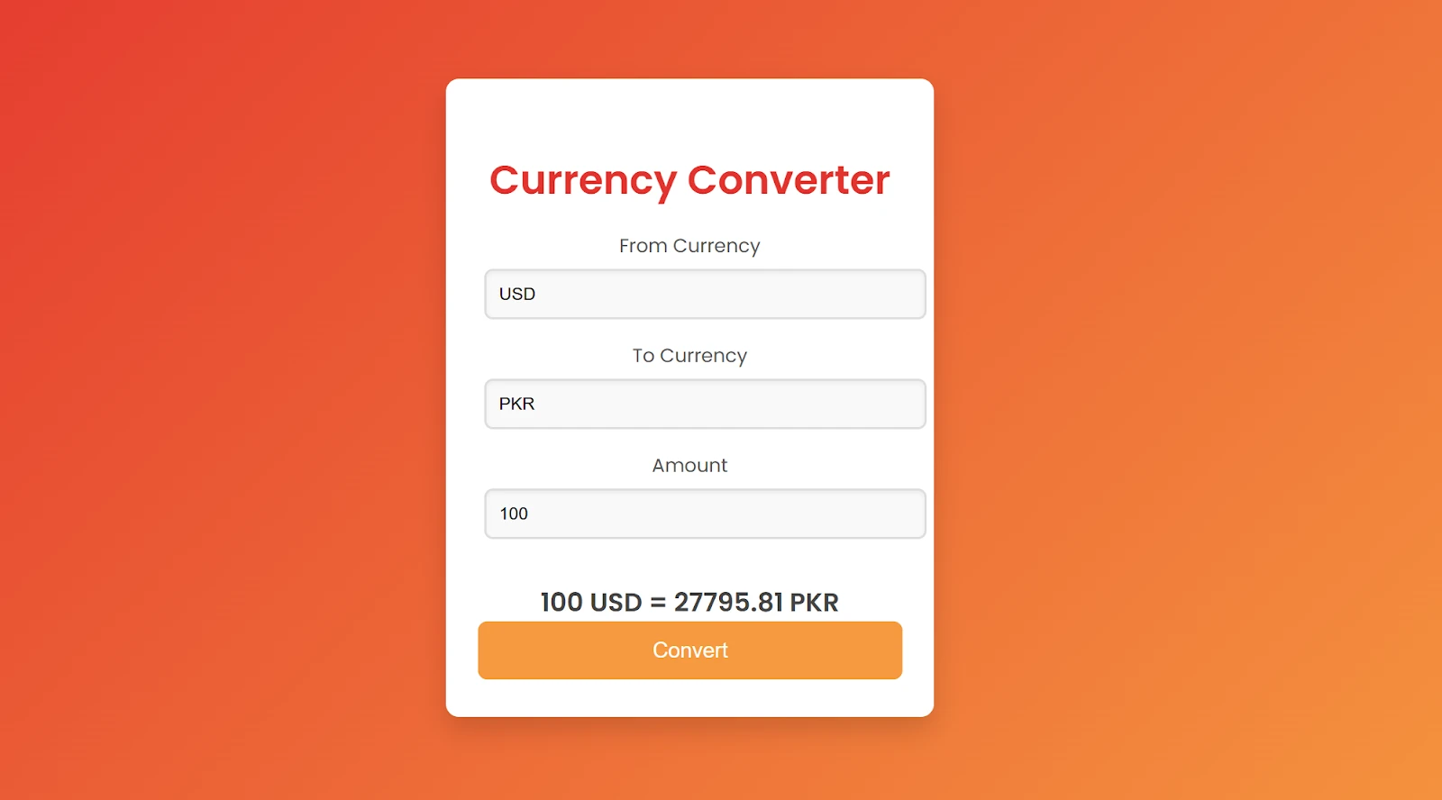 currency exchange rate api converter