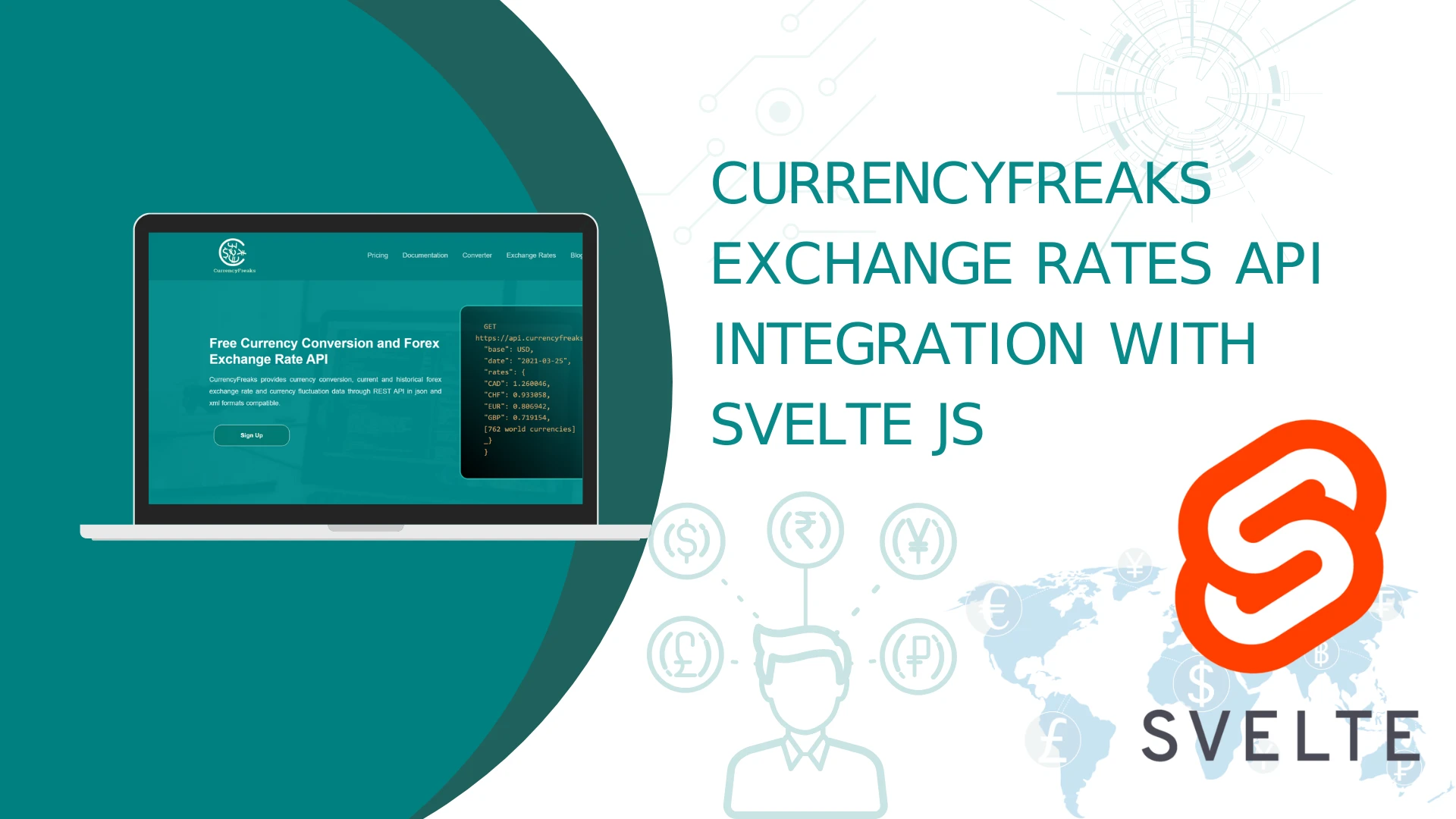 Exchange Rate API Integration with Svelte JS