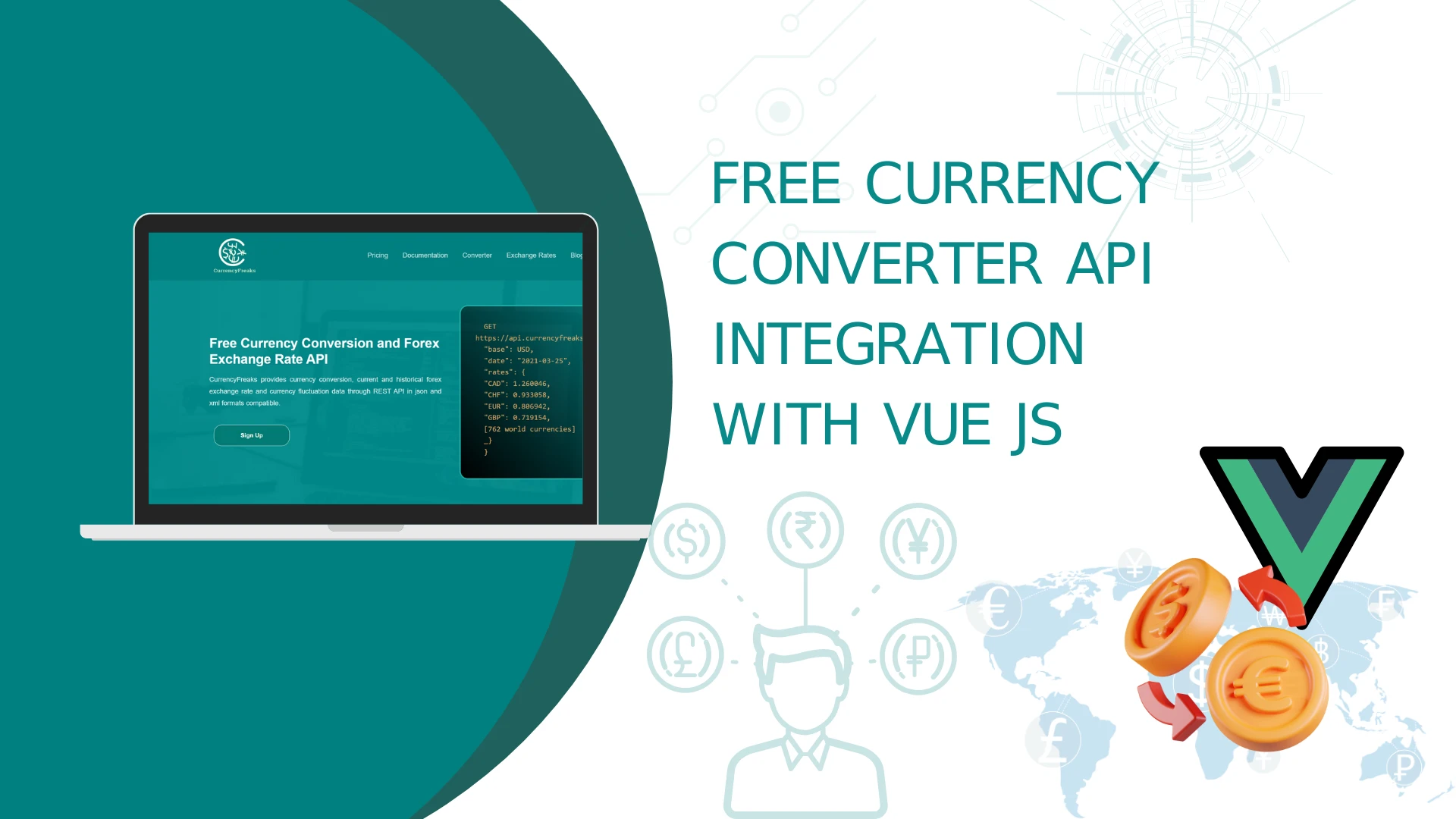 Free Currency Converter API Integration with Vue JS