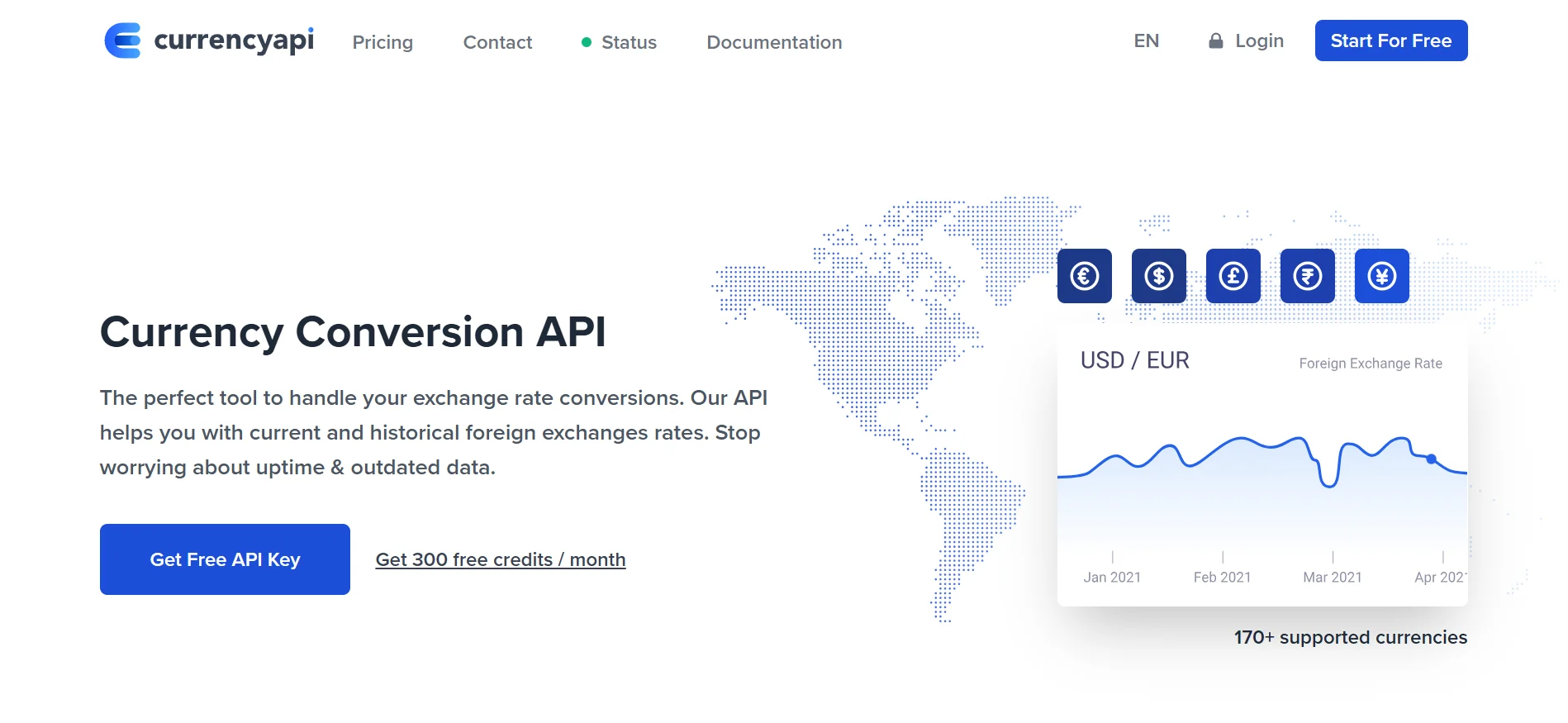 currency api marketplace without hidden fees starter