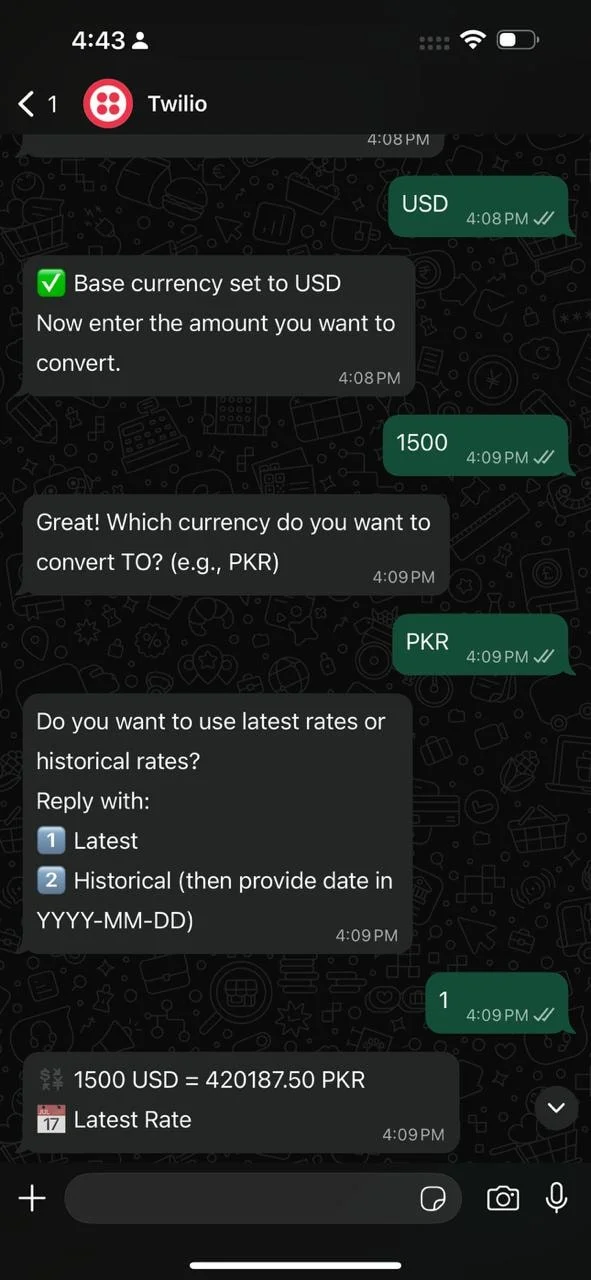 access exchange rates gain to generate setup and develop a bot